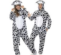 Adulti Dalmata Costume Uomo Animal Costume Dalmata Completo Book Week M-XL