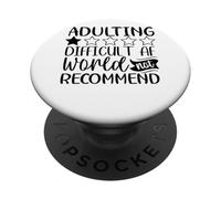 Adulti Difficile AF non consiglierebbe PopSockets PopGrip Adesivo