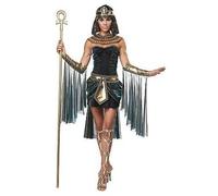 Adulti Donna Divinità Egizia Antico Pyramid Cleopatra Costume Halloween 01271