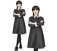Adulti Gotico Scuola Ragazza Costume Donna Halloween Costume Mercoledì