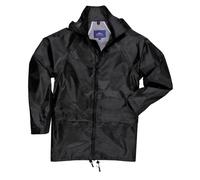 Adulti Impermeabile Giacca Idrorepellente Soprabito Taglie S-4xl Nero Oliva Navy