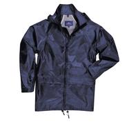 Adulti Impermeabile Giacca Idrorepellente Soprabito Taglie S-4xl Nero Oliva Navy
