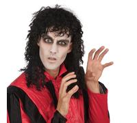 Adulti Michael JACKSON Parrucca Halloween Thriller Uomo Accessorio per Costume
