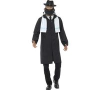 Adulti Rabbino Costume Uomo Ebrei Prete Religioso Vestito M L