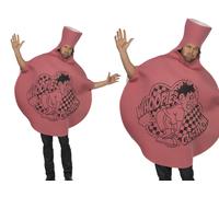 Adulti Scoreggia Cuscino Rumoroso 70s 80s Costume Addio Al Celibato Completo OS