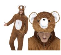 Adulti Zoo Animale Orso Costume Donna Uomo Giornata Mondiale Del Libro