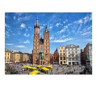 Adulto 1000(38x26cm) pezzi di puzzle, architettura medievale St. Mary's Church Puzzle, Gioco di Gioco Giovani Puzzle Giocattolo Regalo