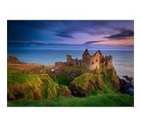 Adulto 300(38x26cm) pezzi di puzzle, Inghilterra, Scozia, giocattolo di gioco di puzzle medievale del castello di Dunnott