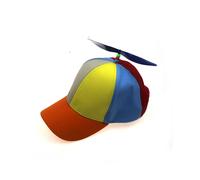 (Adulto (56-61 cm) Blu Ventilatore Arancione Y) Cappellino da baseball patchwork con libellula di bambÃ¹ colorato