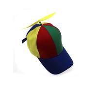 (Adulto (56-61 cm) Giallo Ventilatore Blu Y) Cappellino da baseball patchwork con libellula di bambÃ¹ colorato