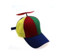 (Adulto (56-61 cm) Rosso Ventilatore Blu Y) Cappellino da baseball patchwork con libellula di bambÃ¹ colorato alla