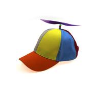 (Adulto (56-61 cm) Viola Ventilatore Arancione Y) Cappellino da baseball patchwork con libellula di bambÃ¹ colorato