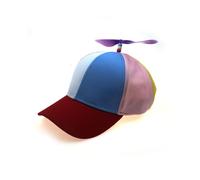 (Adulto (56-61 cm) Viola Ventilatore Rosso Y) Cappellino da baseball patchwork con libellula di bambÃ¹ colorato