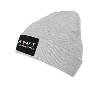 Adulto Beanie Hat Aunt I’ll Be There for You Hat Cappello a Maglia Moda Berretto a Maglia Invernale per Invernale,Autunno,Inverno