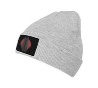 Adulto Beanie Hat The Red Moon And The Wolf Fisherman Beanie Cappello Beanie Berretto da Corsa per Inverno,Autunno,Uomo all'aperto