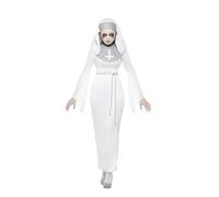 Adulto Fantasma Costume Donna Ghost Pirate Suora Costume Halloween Completo