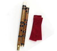 Adulto Flauto Di Bambù Strumento Musicale Flauto Di Bambù A 10 Fori Flauto Traverso Tradizionale Cinese Per Principianti Durevole(C key)