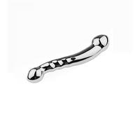 Adulto Giocattolo Sesso Anale Trainer Metallo Acciaio Inox Pull Bead Plug Anale Plug Butt Plug Anale