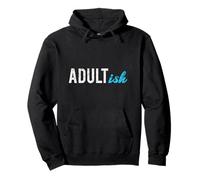 Adulto(Ish) Divertente Sarcastico Adulto Vintage Adulti Felpa con Cappuccio