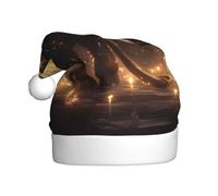Adulto peluche cappello di Natale WHJSHOP Un piccolo elefante che trasforma magia Immagine morbida e confortevole per feste danze Halloween