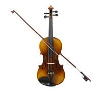 Adulto Violino Abete Solido Modello di Legno Mestiere 4/4 Violino Pieno Ebano Accessori Per Principianti