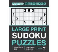 Adults Activity Books Large Large Print Sudoku Puzzles (Hard puzzle (Tascabile)