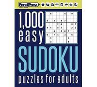 Adults Activity Books Pencil Press Pu 1000 easy Sudoku puzzles book (Tascabile)