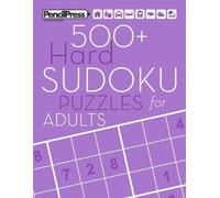 Adults Activity Books Sudoku Puzzle 500+ Hard Sudoku Puzzles for A (Tascabile)