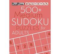 Adults Activity Books Sudoku Puzzle 500+ Medium Sudoku Puzzles for (Tascabile)