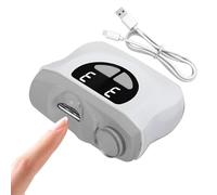 Adults Automatic Nail Clippers, 3 Speed Led Quiet Toenail Cutter, Built in Scraps Storage, Usb Rechargeable, Electric Fingernail Clipper, Ideal for Baby Care, Elderly