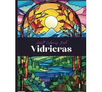 Adults Coloring Book: Vidrieras: Libro colorear adultos