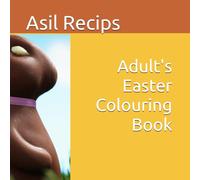 Adult's Easter Colouring Book