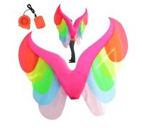 Adults Inflatable Wings - Unisex Wings Costume | Blow-Up Cosplay Accessory