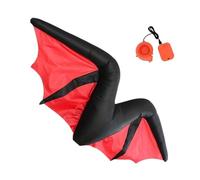 Adults Inflatable Wings - Unisex Wings Costume | Blow-Up Cosplay Accessory