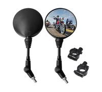 Adunsiaoto 2 Pezzi Specchietto Retrovisore Omologati Universal, Specchietti Moto, Coppia Specchietti Moto Manubrio, Specchiettis Moto Manubrio Front, Specchietti Manubrio Pieghevoli Bike Sport