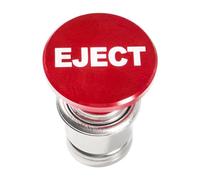 Adunsiaoto Copertura per Accendisigari Antipolvere, Coperchio Accendino Automobile, Universale Tappo Della Presa Dell'accendisigari 12V per Gli Accessori Automobile Motomobile(Rosso EJECT)