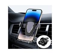 Adunsiaoto Supporto Del Telefono Dell'automobile Bocchetta D'aria, Supporto Telefono Auto, Supporto Telefono Auto Porta D'aria Compatibile, 360° Regolabile Porta Telefonos Auto(Grigio Canna Fucile)