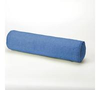 ADUODAO Cuscini rotondi per letto e divano per supporto cervicale/lombare, cuscini lavabili per braccioli, cuscini cilindrici da giardino per mobili, cuscini per braccioli esterni (60 * 15 cm, Blu)