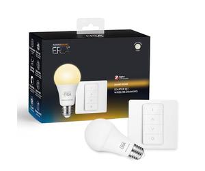 AduroSmart - Starter a LED bianco caldo, dimmerabile, lampadina E27 LED e funzionamento Fen, luce bianca calda