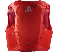 Salomon Adv Hydra Vest 8 Gilet da Running con Flask Inclusi Unisex, Comfort e stabilità, Idratazione ad accesso rapido, Semplicità, Fiery Red, L