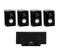 ADVANCE ACOUSTIC EZY 500 KIT AV 5.0 4 SATELLITI + DIFFUSORE CENTRALE NUOVO