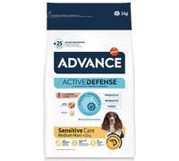 Advance Adult Active Defence Medium/Maxi Salmone e Riso 3 kg - Croccantini per cani - 1° ORDINE? scegli lo sconto BZR5 / BZR20 + 200 punti fedeltà