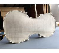 Advance Bianco violino 4/4 full size incompiuto violino un pezzo fiamma acero abete rosso top in legno fatto a mano violino liutaio fai da te