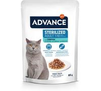 ADVANCE Cat Sterilized Busta Multipack 12x85G MERLUZZO