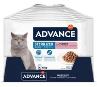 ADVANCE Cat Sterilized Busta Multipack 4x85G TACCHINO