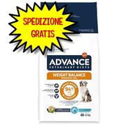 ADVANCE DIETA CANE WEIGHT BALANCE MEDIUM MAXI + 10 KG 12 KG