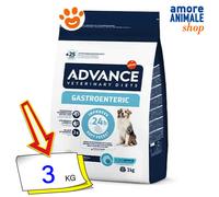 Advance Dog Veterinary Diets Gastroenteric Cibo Secco Cani 3/12 Kg