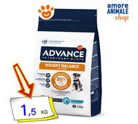 Advance Dog Veterinary Diets Weight Balance Adult Mini Cibo Secco Cani 1,5 Kg