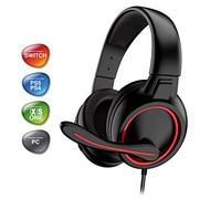 ADVANCE - GTA 210 - Cuffie Audio Da Gioco Professionali - Similpelle - Microfono - Archetto Flessibile E Regolabile - HP 40 Mm - Plug And Play - Switch, PS5, PS4, Xbox Series X/S, Xbox One, PC