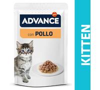 ADVANCE Kitten Busta Multipack 12x85G POLLO